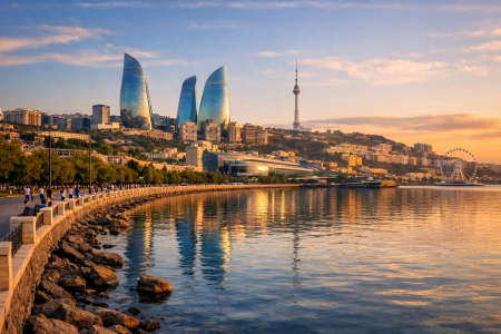 SKAISTAIS BAKU UN KASPIJAS JŪRA!